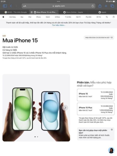 Tong hop cac phien ban mau sac cua iPhone 15 Pro voi chat lieu Titan